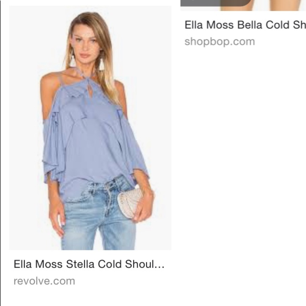 Ella Moss cold shoulder top